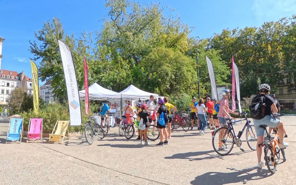 Illustration de l'événement : Rue aux enfants - Ateliers vélo pour toutes et tous : Réparation, sécurité et jeux à vélo !
