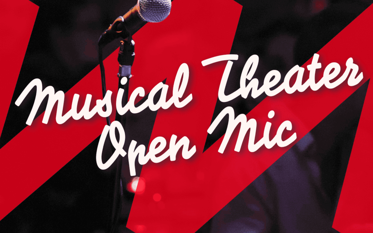 Illustration de l'événement : Musical Theatre Open Mic Soirée