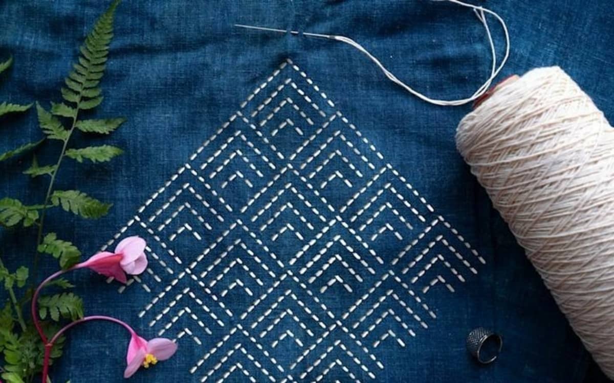 Illustration de l'événement : Atelier de customisation Sashiko