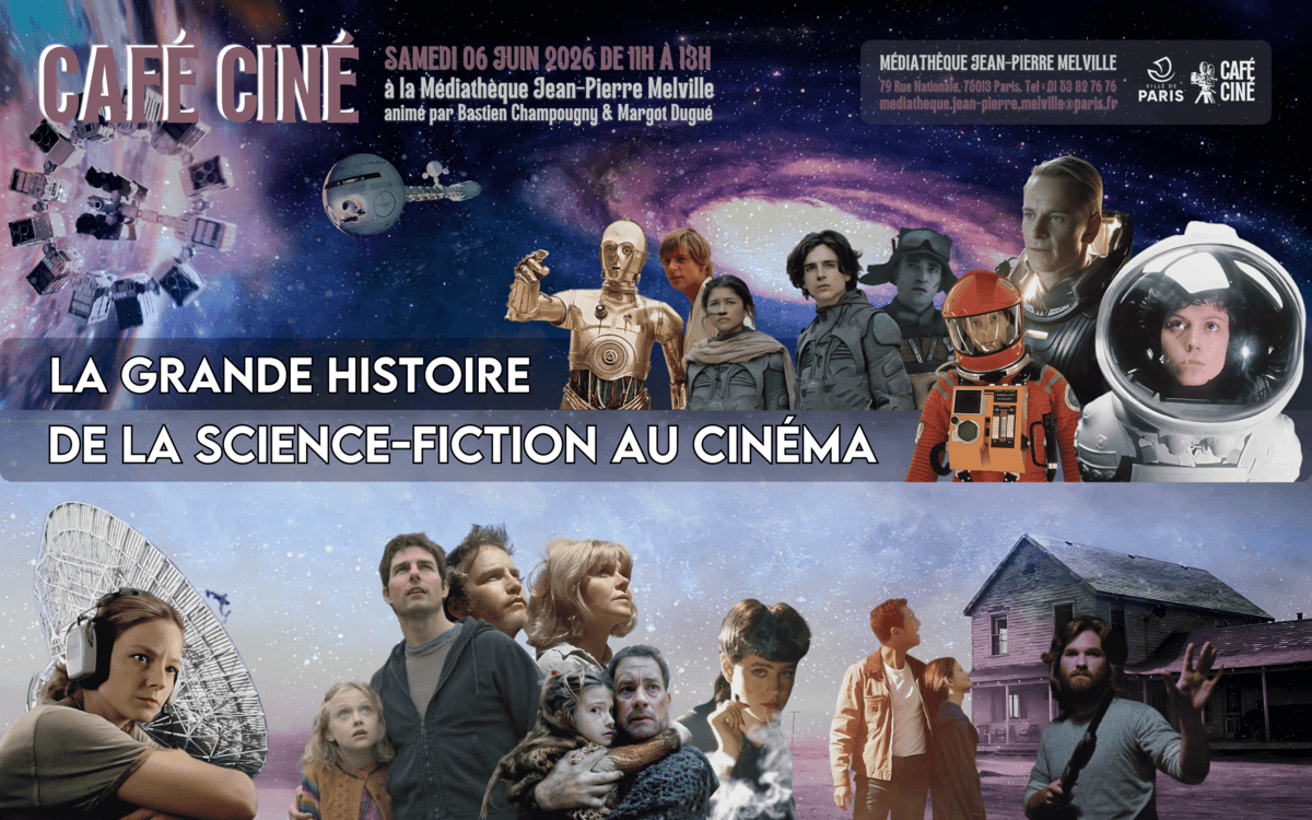 Illustration de l'événement : Café ciné : « La Grande histoire de la science-fiction au cinéma »
