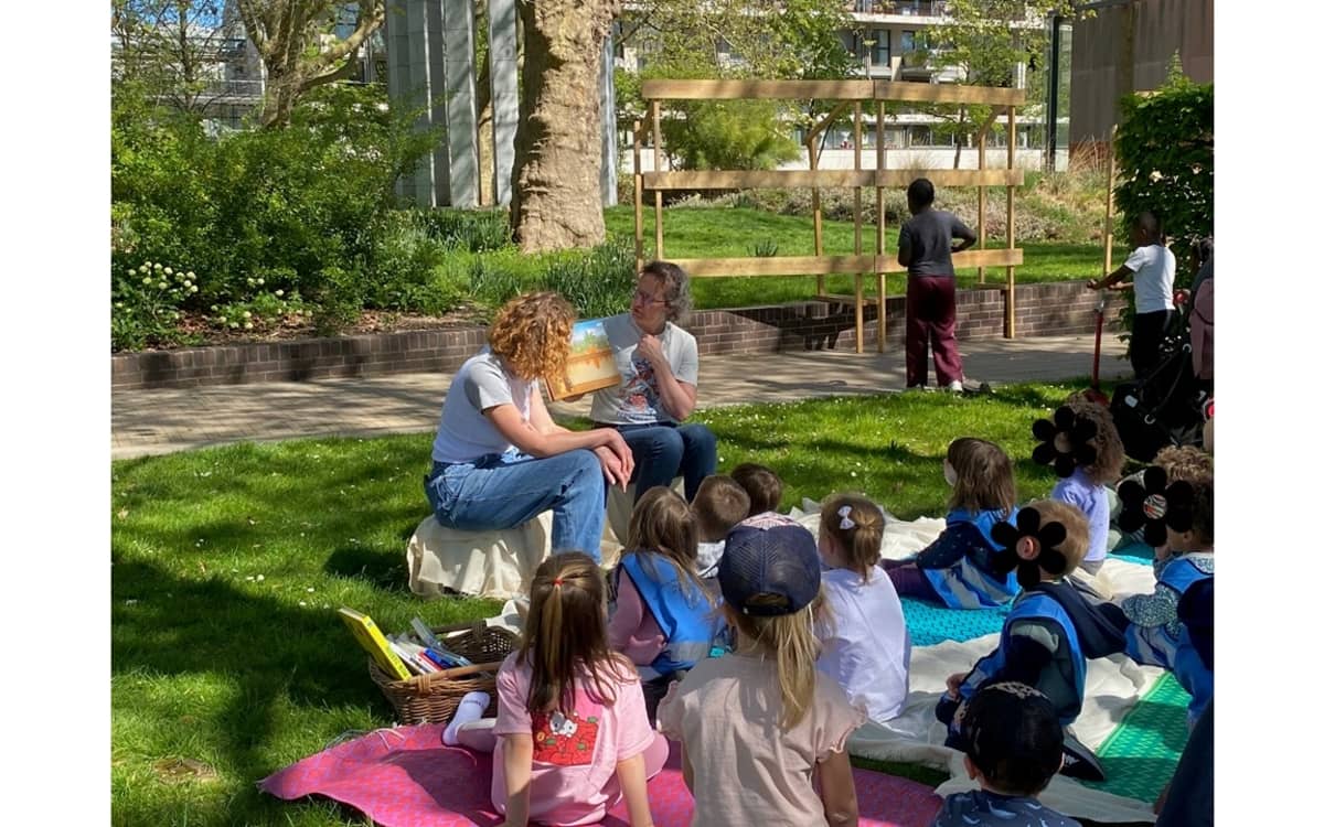 Illustration de l'événement : Lecture pour enfants sur la biodiversité au jardin