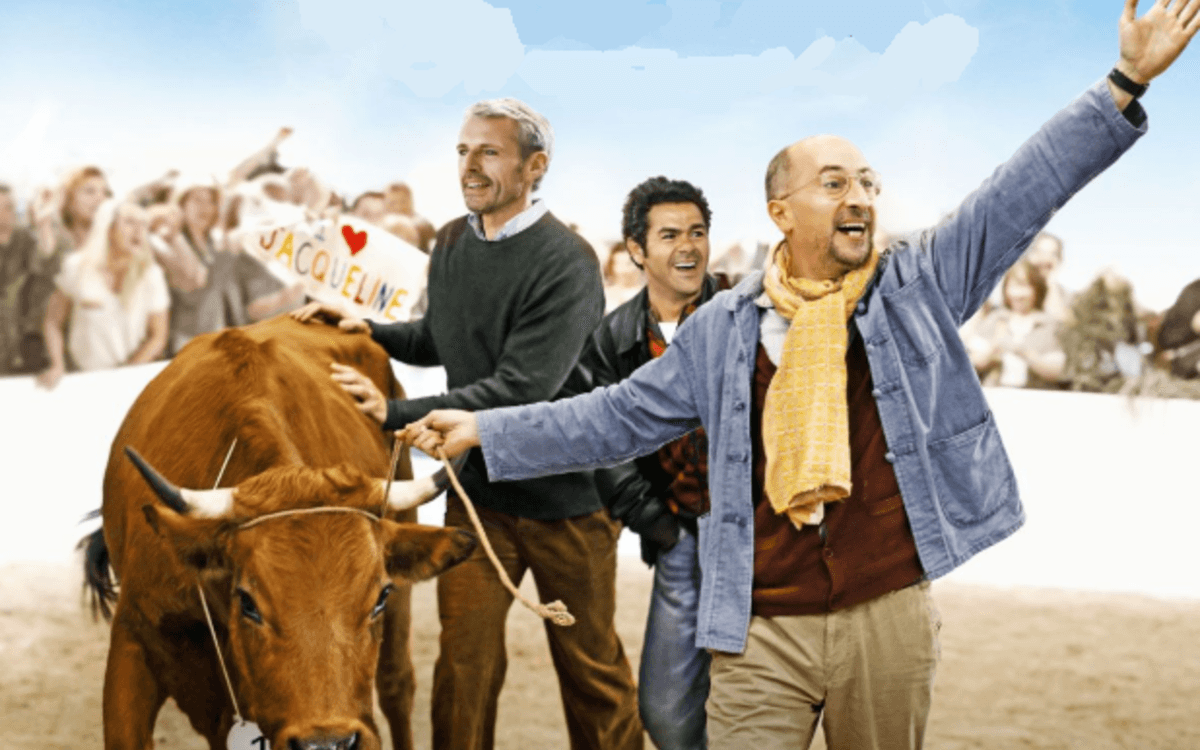 Illustration de l'événement : Cinéma en plein air gratuit à la Porte de Vanves avec le film "La vache"