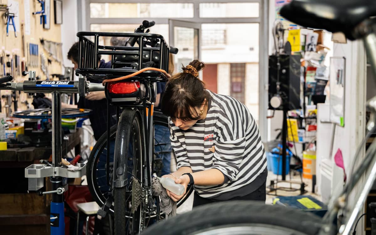 Illustration de l'événement : Réparation de vélos musculaires
