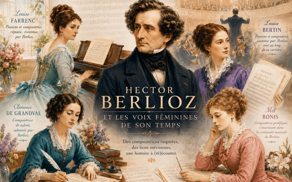 Illustration de l'événement : Hector BERLIOZ et les voix féminines de son temps