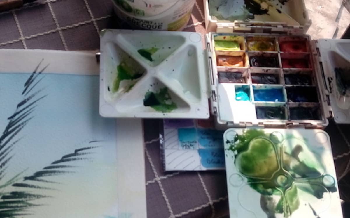 Illustration de l'événement : Stage de dessin-peinture au jardin du Luxembourg