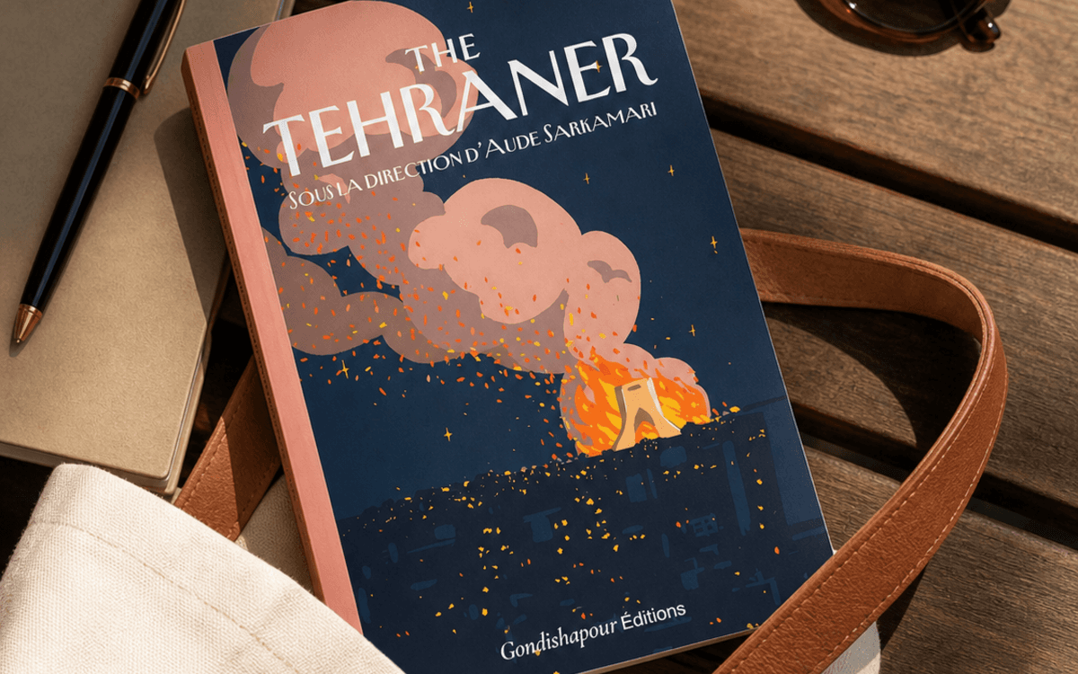 Illustration de l'événement : Gondishapour Éditions présente « The Tehraner » sous la direction d'Aude Sarkamari