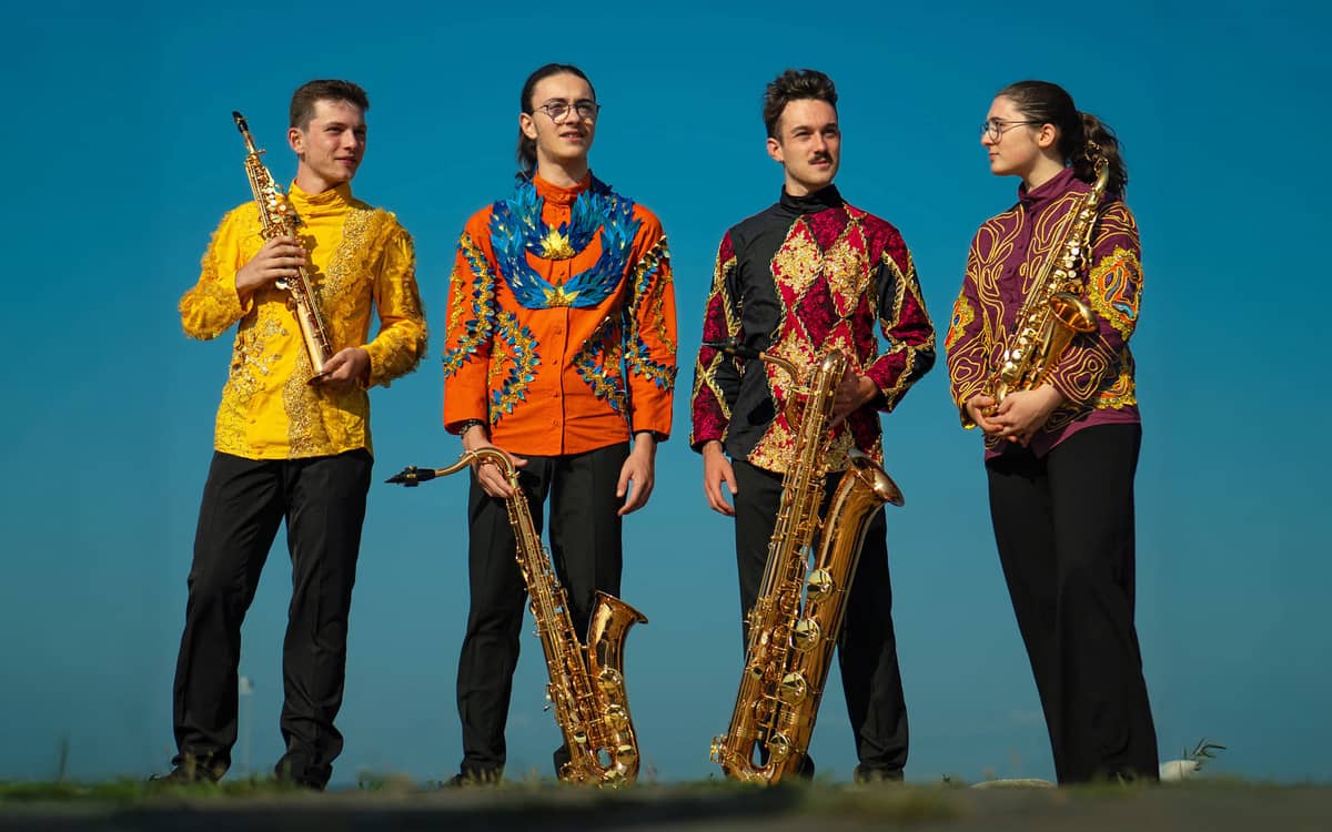 Illustration de l'événement : Conte musical "Pierre et le Loup" - Quatuor de Saxophones