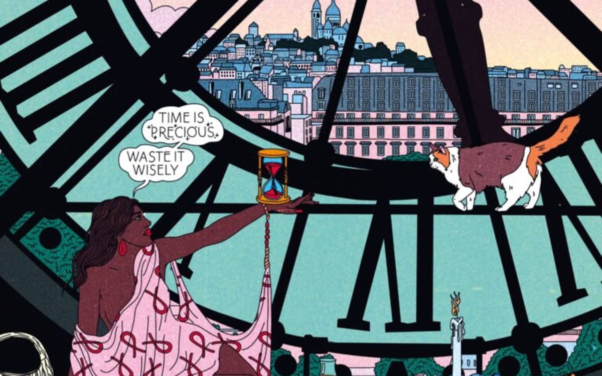 Illustration de l'événement : Vernissage de l'exposition "Irony in Paris" de l'illustratrice Cosmo