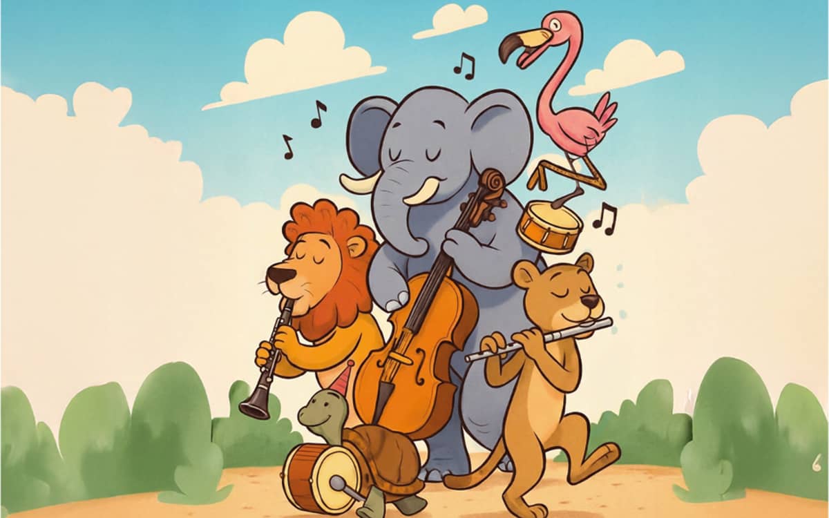 Illustration de l'événement : Concert-éveil « Le Carnaval des animaux »