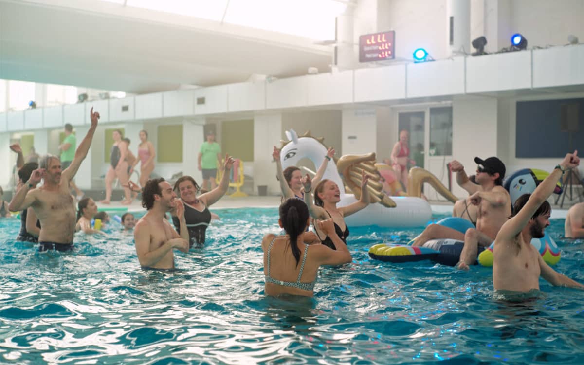 Illustration de l'événement : « Pool Party » à la piscine de la Butte-aux-Cailles
