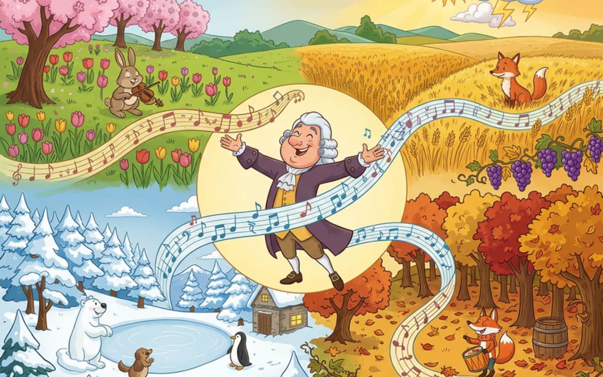 Illustration de l'événement : Concert-éveil « Les Quatre Saisons de Vivaldi »