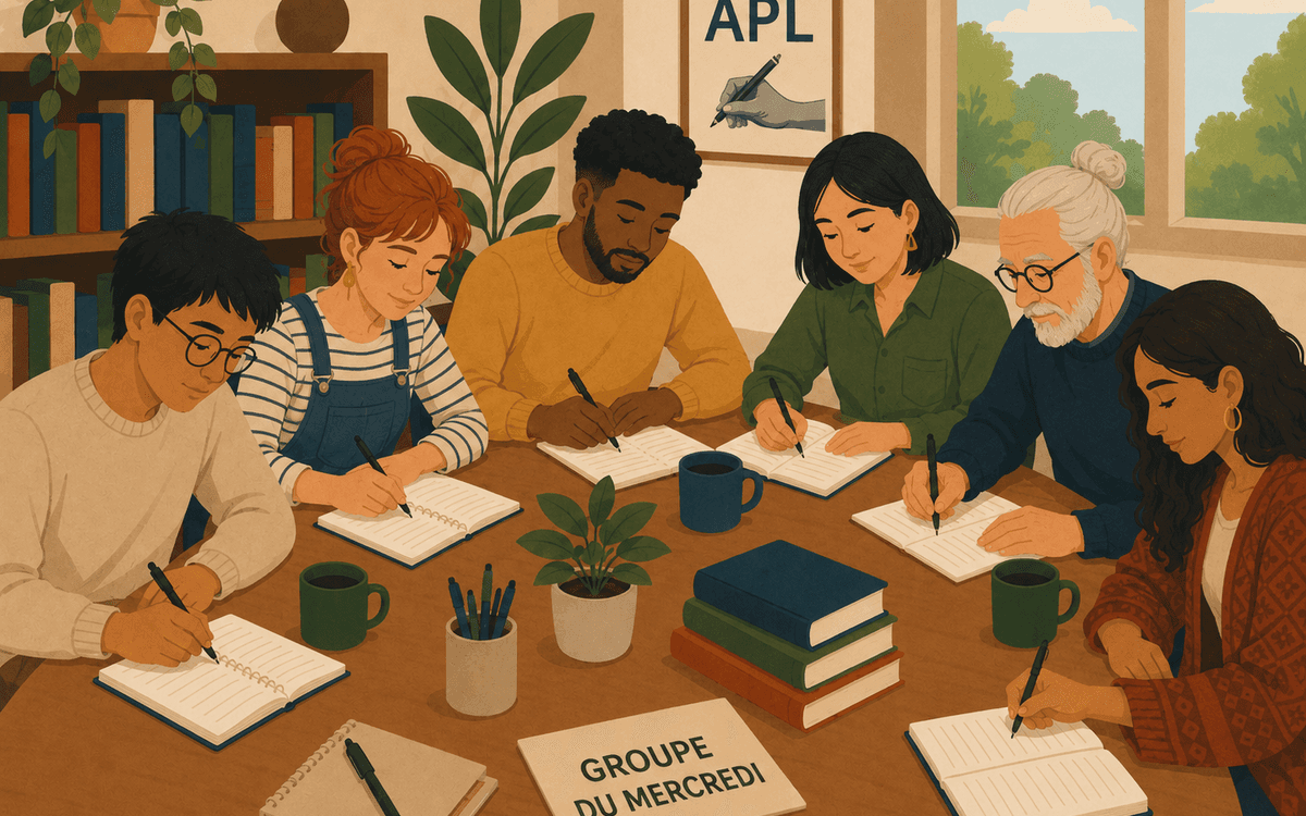 Illustration de l'événement : Atelier d'écriture à la carte - le mercredi soir