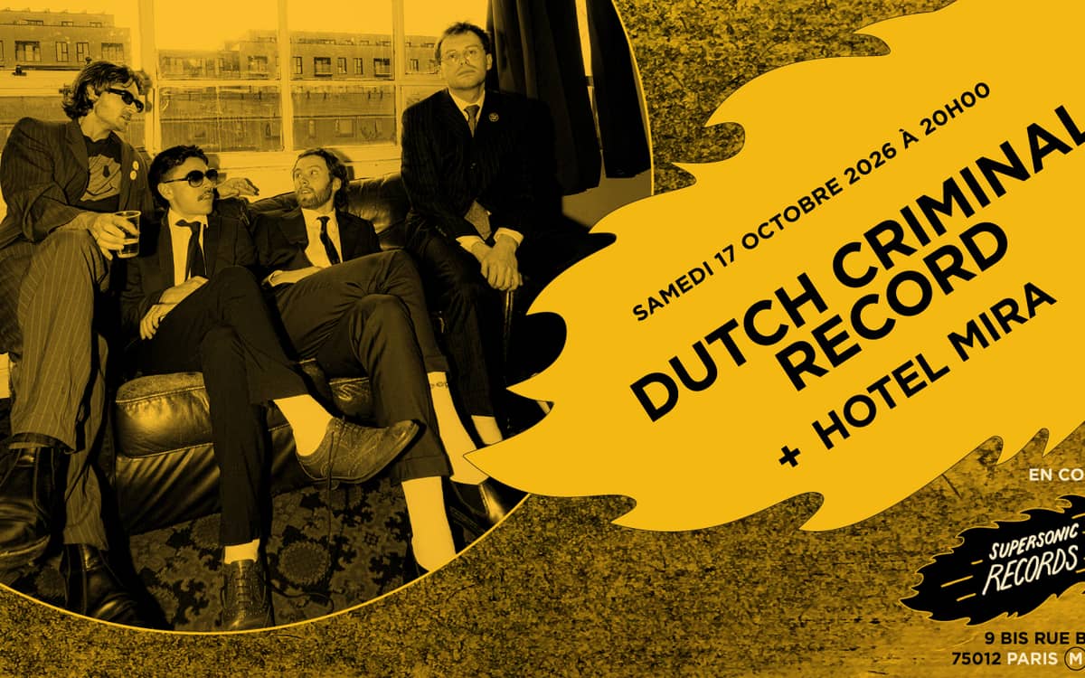 Illustration de l'événement : Dutch Criminal Record + Hotel Mira en concert (côté Records)