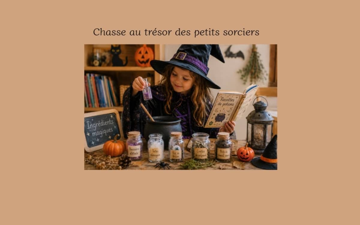 Illustration de l'événement : Chasse au trésor des petits sorciers