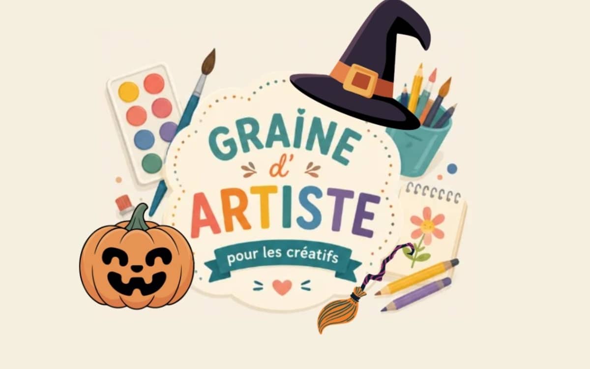 Illustration de l'événement : Graine d'artiste des petits, spéciale Halloween !