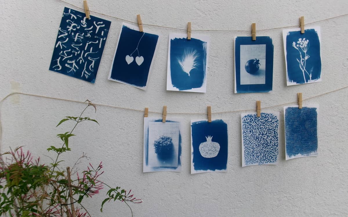 Illustration de l'événement : Bleu de travail - initiation à la technique du cyanotype