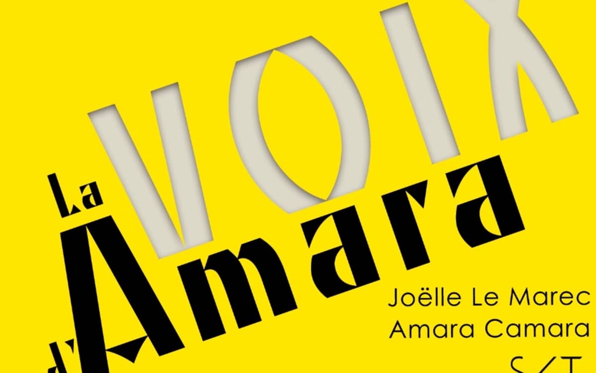 Illustration de l'événement : La Voix d'Amara : rencontre avec Joëlle Le Marec et Amara Camara