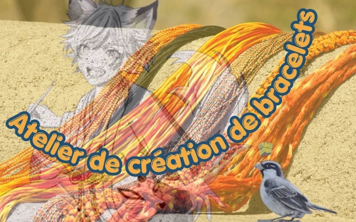 Illustration de l'événement : Atelier de création de bracelets japonais kumihimo