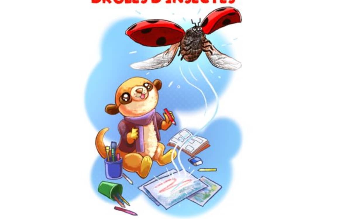 Illustration de l'événement : Exposition "Drôles d'insectes" de Kei