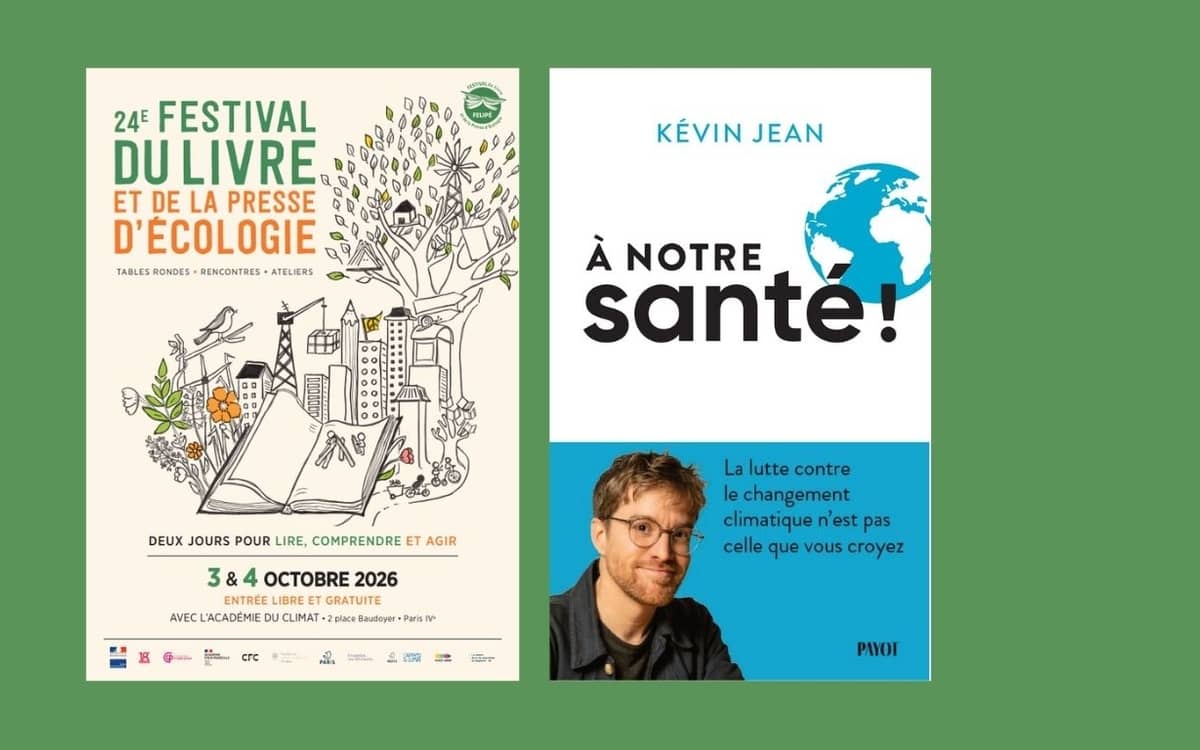 Illustration de l'événement : Santé et bienfaits de l'action écolo ! Rencontre avec Kévin Jean, auteur de "À notre santé"