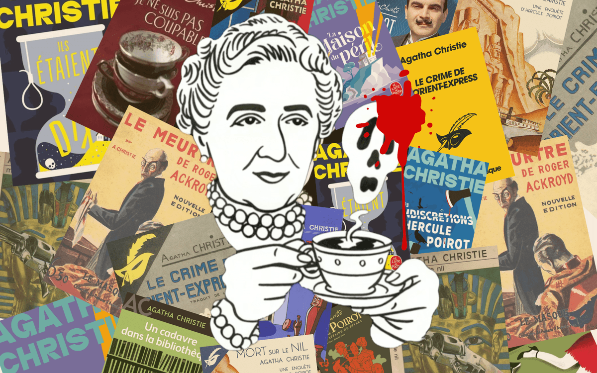Illustration de l'événement : A la recherche d'Agatha Christie dans les bibliothèques du sud-ouest parisien