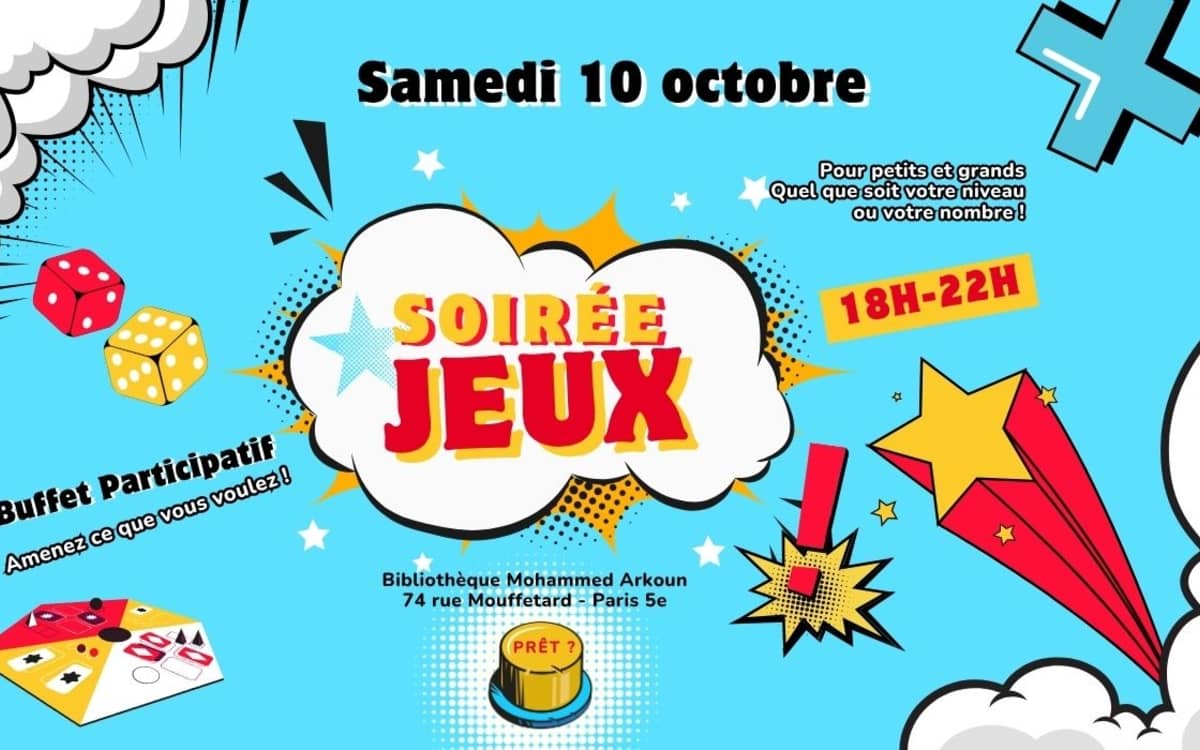 Illustration de l'événement : Soirée jeux de société