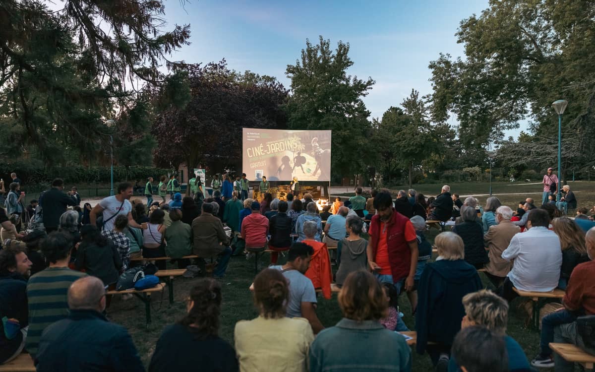Illustration de l'événement : Festival Ciné-Jardins : visites de jardins et cinéma d'écologie en plein air !