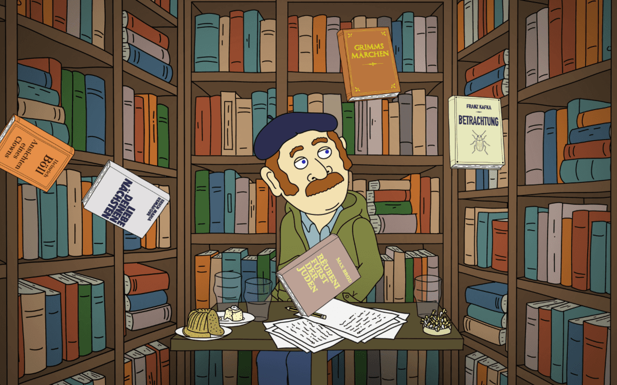 Illustration de l'événement : Le Branleur, les aventures d’Edgar Hilsenrath de François‑Xavier Destors