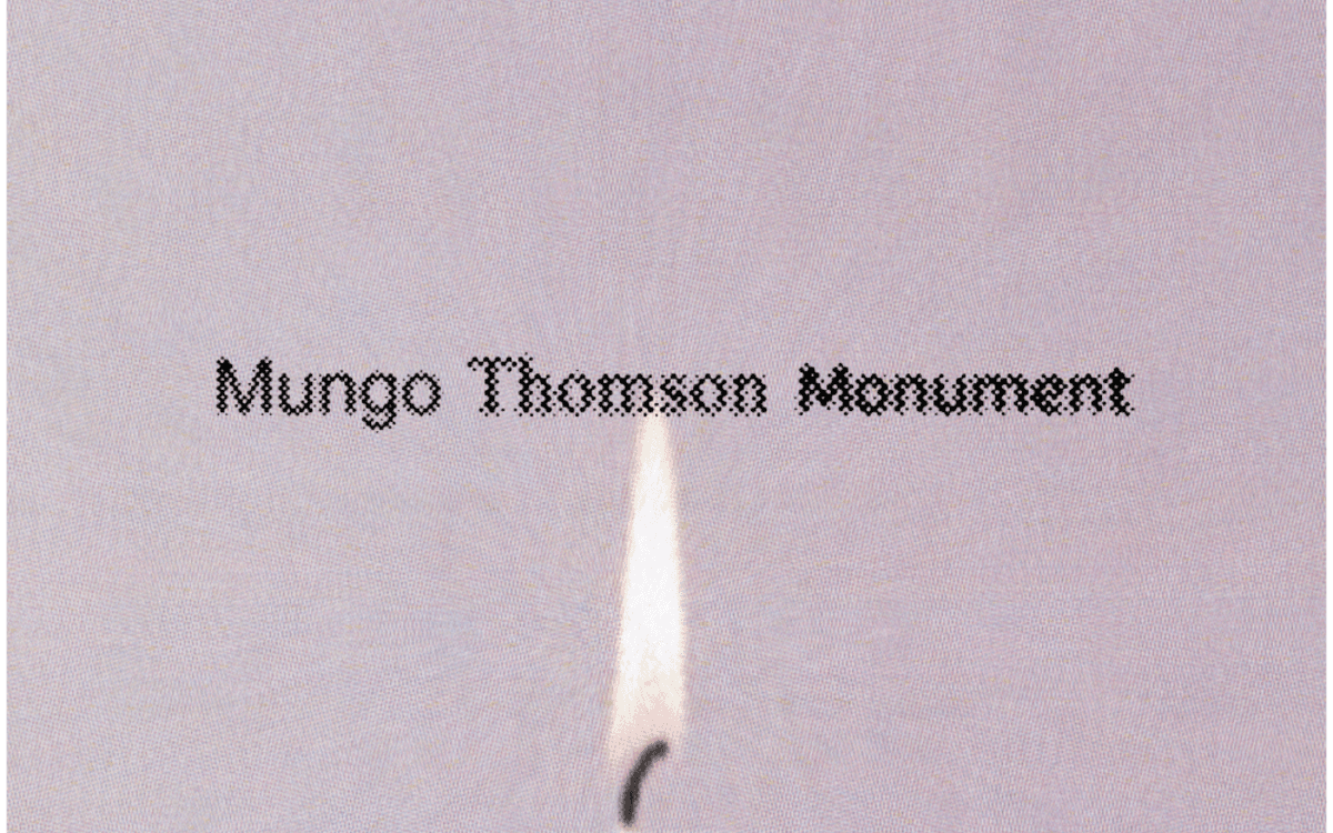 Illustration de l'événement : Mungo Thomson - Monument
