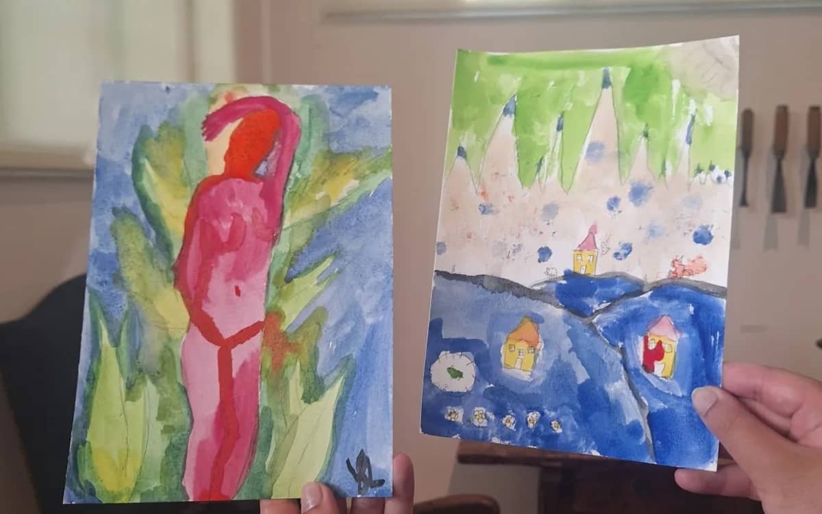 Illustration de l'événement : Aquarelle au jardin en famille