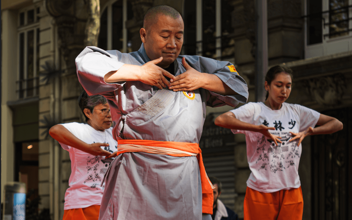 Illustration de l'événement : Stage de Qi Gong avec Maître Shi Heng Jun - Moine Shaolin de la 35ème génération