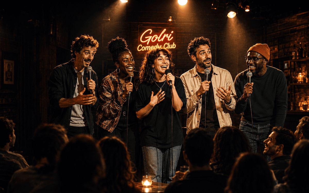 Illustration de l'événement : Golri Comedy Club : les talents de demain du stand-up