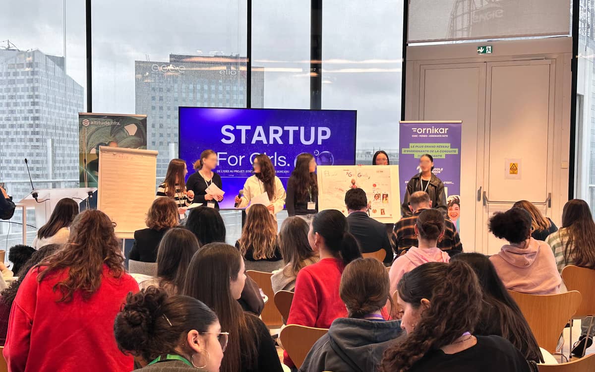 Illustration de l'événement : STARTUP for Girls - Édition spéciale IA : filles de la 4ème à la 2nd