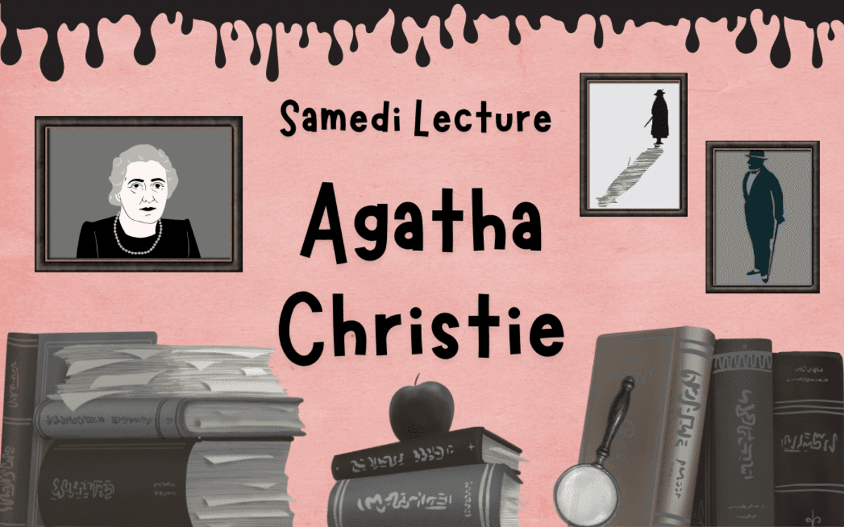 Illustration de l'événement : Samedi Lecture : Agatha Christie