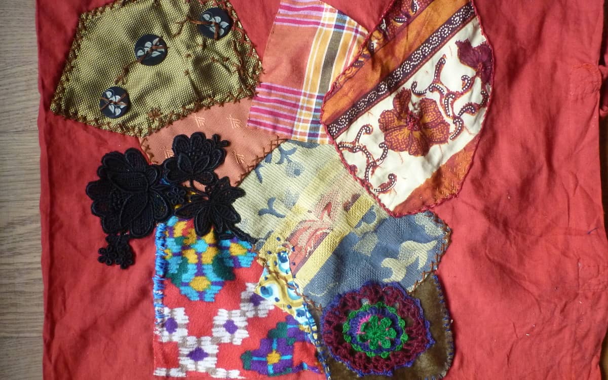 Illustration de l'événement : Atelier créatif - Crazy patchwork