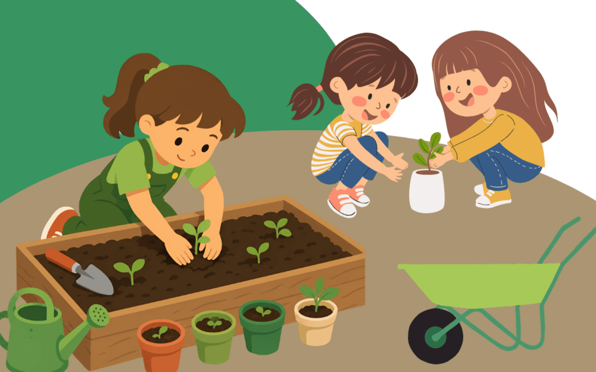Illustration de l'événement : L'atelier des petits jardiniers