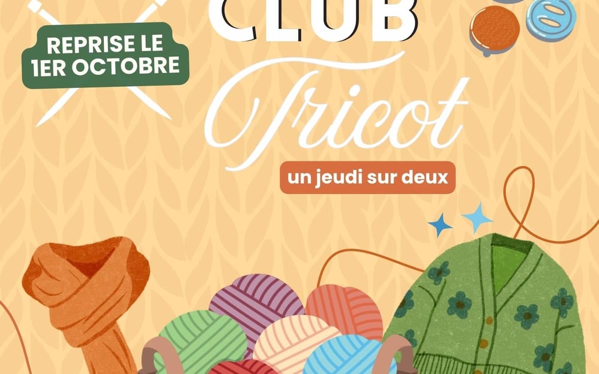 Illustration de l'événement : Club | Tricot