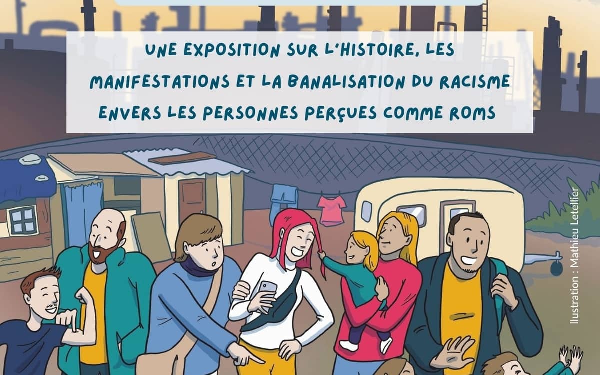 Illustration de l'événement : Vernissage de l'exposition " L'antitsiganisme, d'hier à aujourd'hui."