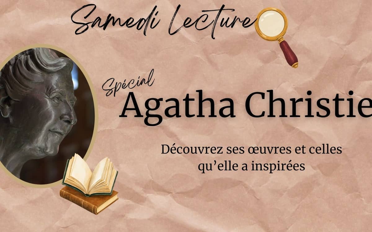 Illustration de l'événement : Samedi Lecture : Agatha Christie