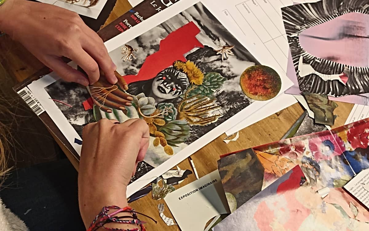 Illustration de l'événement : COLLAGE : CRÉATION DE PERSONNAGE