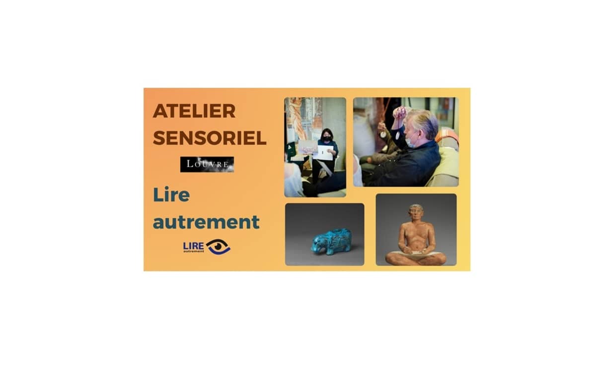 Illustration de l'événement : Atelier sensoriel autour de l'Egypte antique animé par Le musée du Louvre