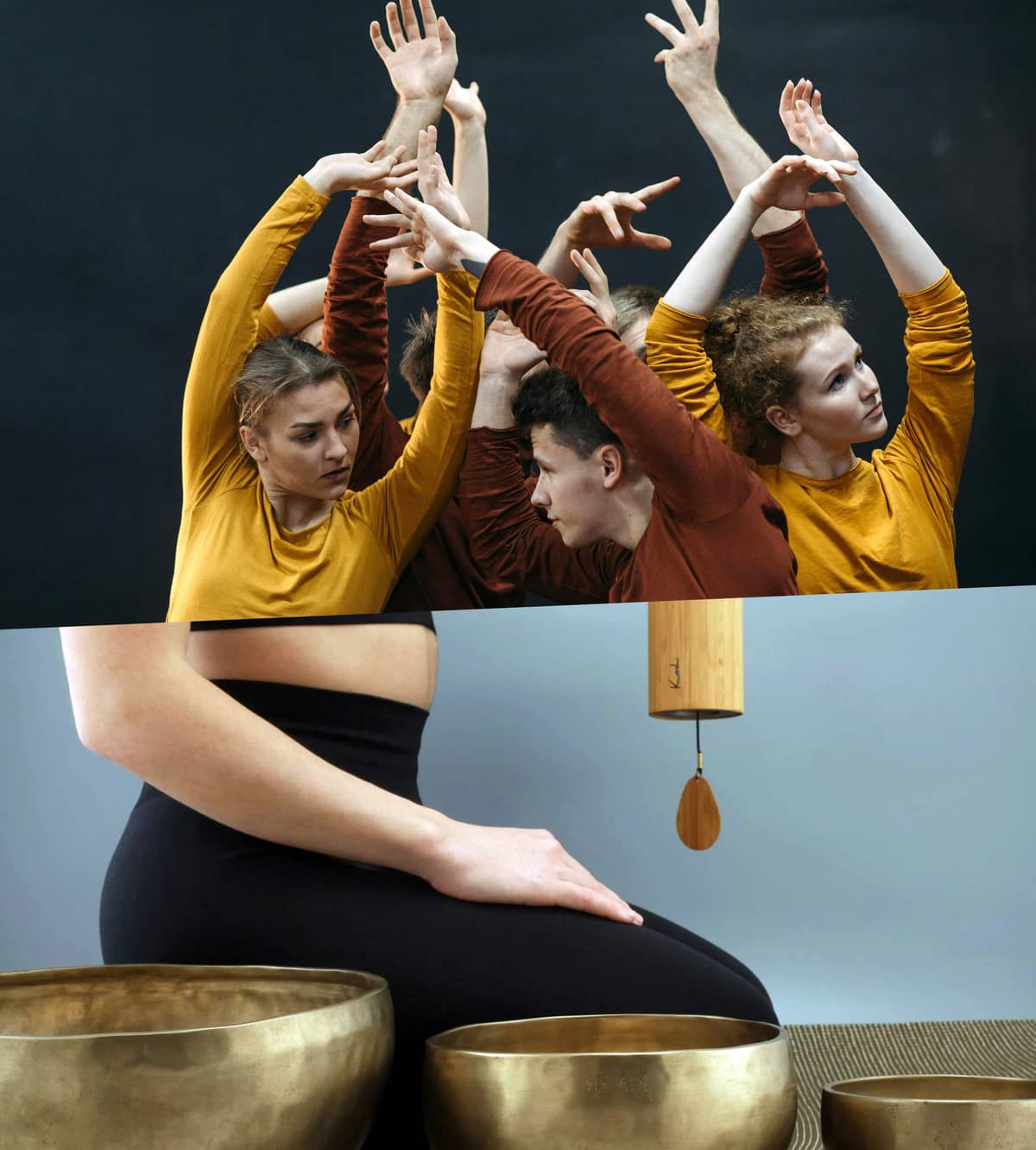 Illustration de l'événement : Festival Voix et Danses - Danse-Sons ! Atelier animé par Ana Popovic et Pauline Audebaud