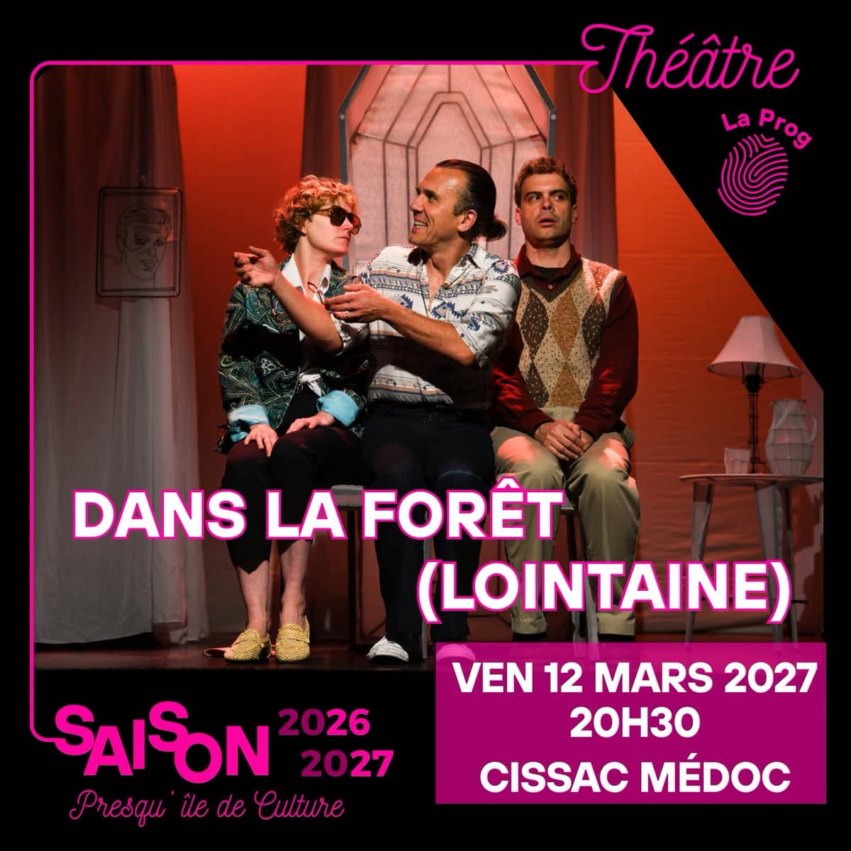 Illustration de l'événement : Théâtre : "Dans la forêt (lointaine)" Compagnie du Chemin Ordinaire