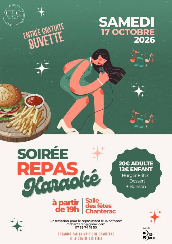 Illustration de l'événement : Soirée Repas Karaoké