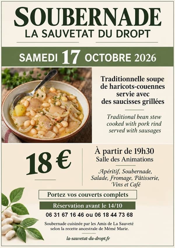 Illustration de l'événement : Repas Soubernade