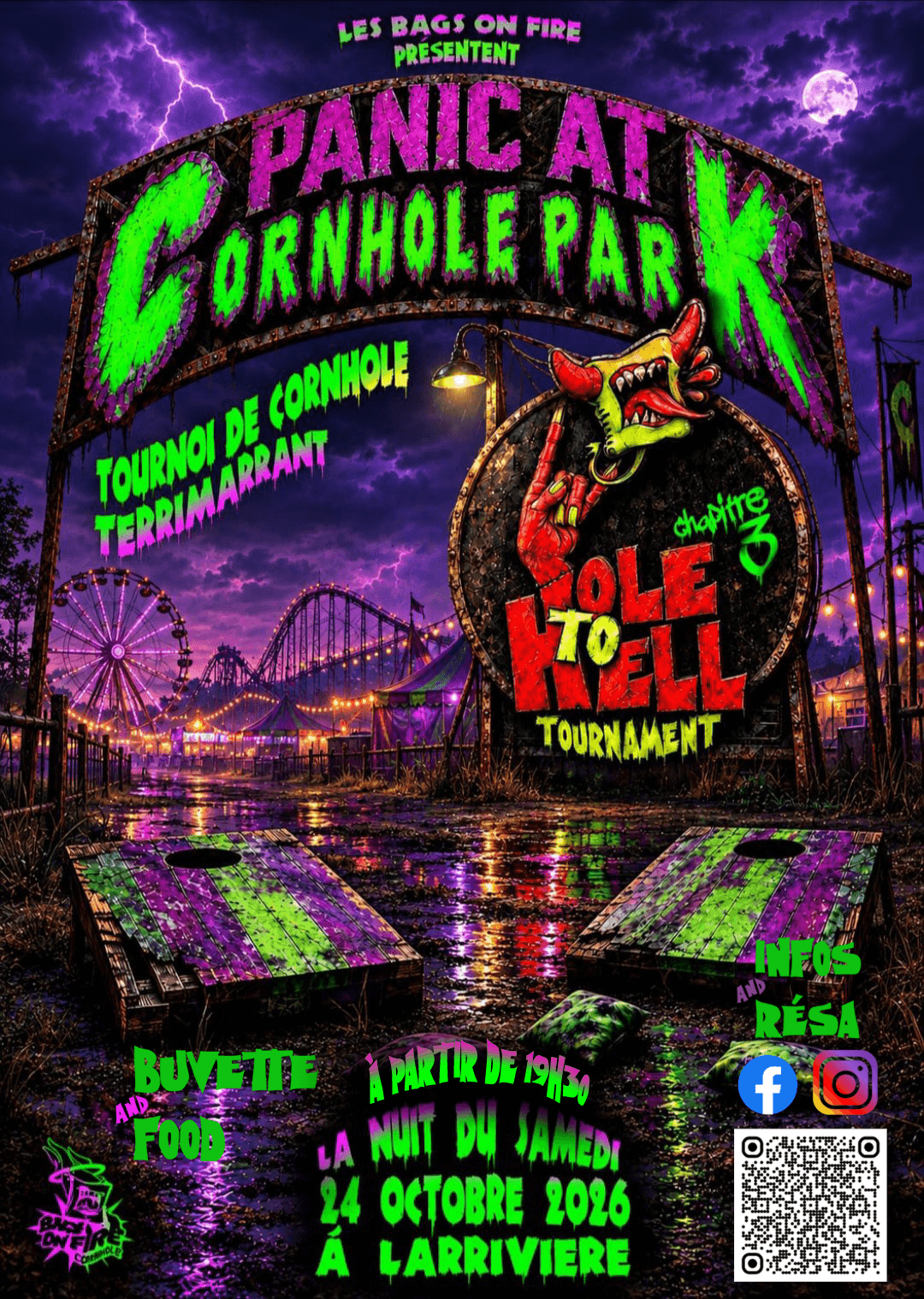 Illustration de l'événement : Tournoi de cornhole
