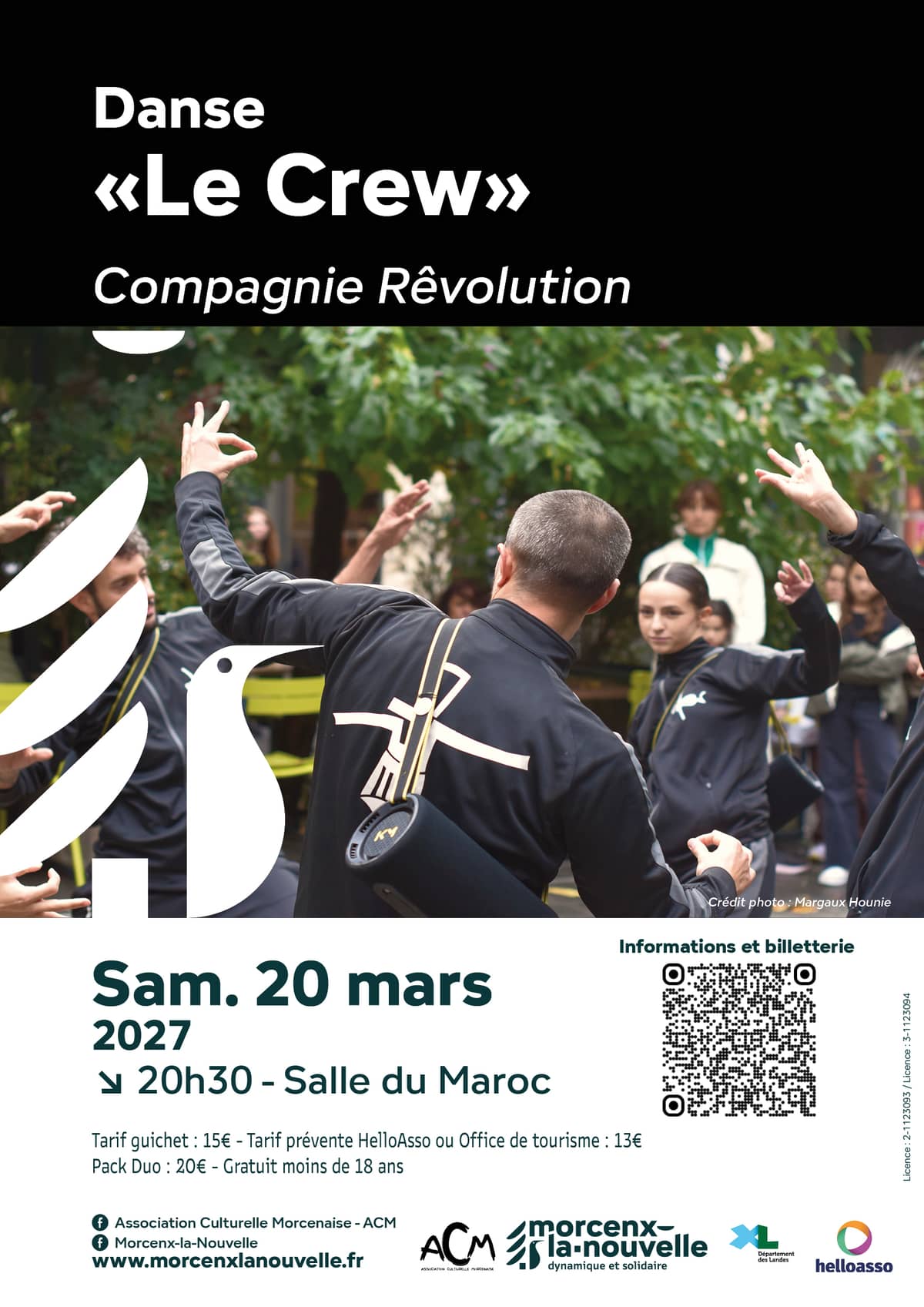 Illustration de l'événement : "Danse le Crew " - Association Culturelle Morcenaise