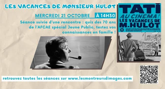 Illustration de l'événement : Ciné-Quiz : Les vacances de Monsieur Hulot