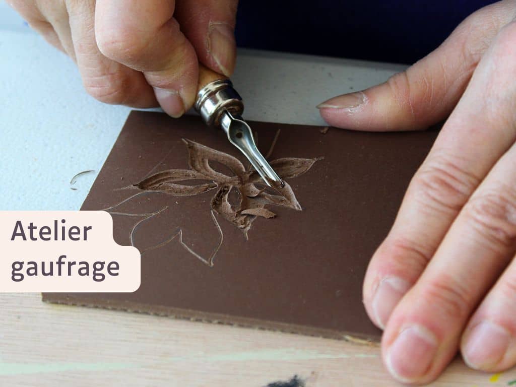 Illustration de l'événement : Atelier gaufrage au Moulin du Got