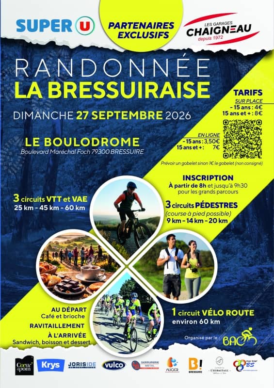 Illustration de l'événement : Randonnée - La Bressuiraise
